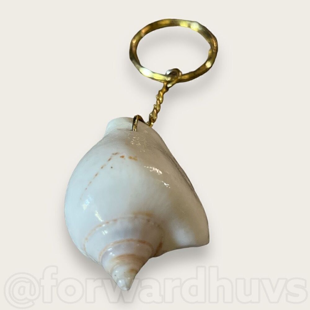 Bundle Sale 3 for $15 | Seashell Mini Conch Shell Keychain